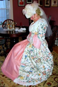 1790's Reproduction Day Gown